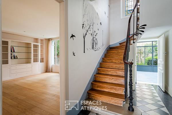 Maison de charme avec jardin au coeur d’Asnières