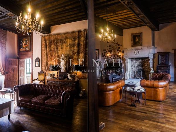 Château du XVIIe siècle (avec partie dédiée à l'événementiel) et 2 hectares en Bourbonnais