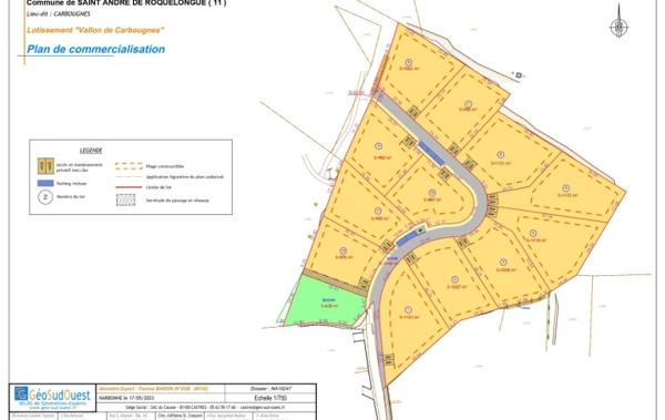 Vente Terrain Viabilisé Saint-andre-de-roquelongue