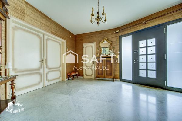 Maison individuelle de plain-pied avec sous-sol complet