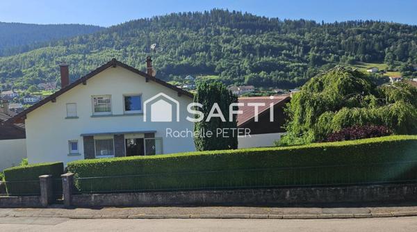 Spacieuse maison familiale avec vie de plain-pied, proche du centre de Cornimont !