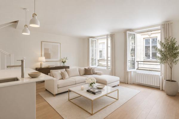 Vente Appartement de luxe Paris 3 2 Pièces 62.1 m²