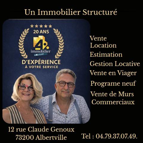 Appartement Albertville 5 pièce(s) 132 m2 + GARAGE+ 2 caves