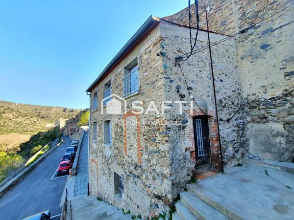 Maison en pierre de 59 m² à Latour-De-France à rénover entièrement