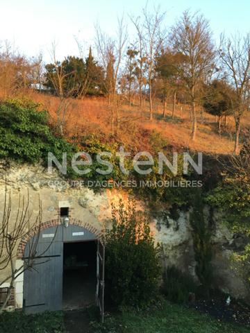 Vente charmante maison de 75 m²  avec cave voûtée et cour intérieure - A proximité de la voie verte - à Montval-sur-Loir (72500)