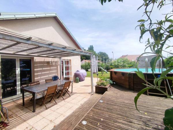 Agréable pavillon de 2009 situé à Port sur Saône