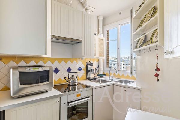 Appartement d'angle en étage élevé avec vue de rêve