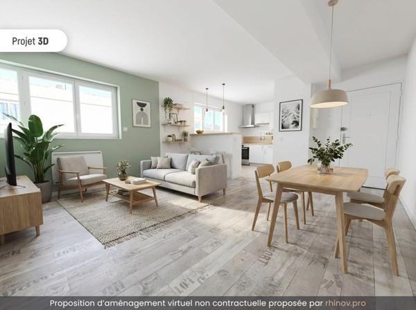 Appartement à vendre |  Villefranche-de-Lauragais |  3 pièces | 54 m²