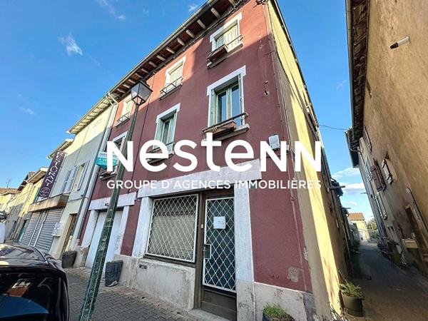 A Vendre Grande Maison de ville avec Terrasse - 69220 BELLEVILLE EN BEAUJOLAIS