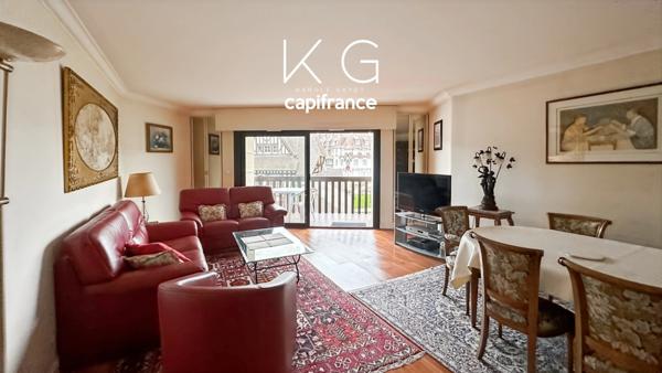 Deauville hypercentre, appartement 3 chambres en face de l'hôtel Normandy avec parking en sous‑sol