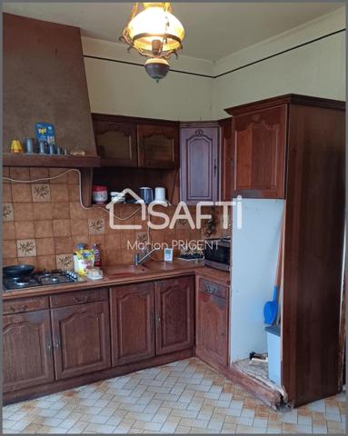 maison des années 30 avec petite vue mer