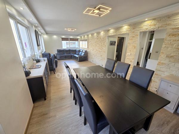 Appartement 5 pièces / 3 chambres, 2ème étage - 106 m2 - Cave et Place de Parking - 212 000 € FAI