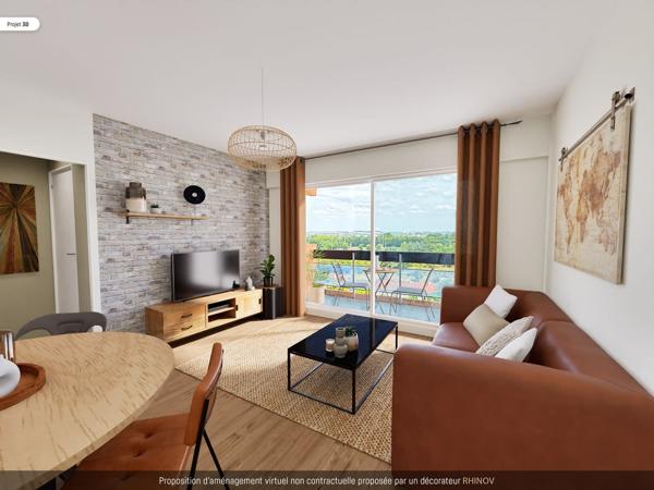 Appartement + cave + stationnement