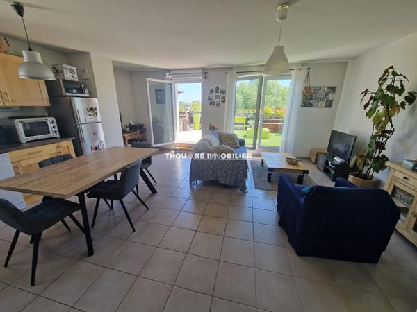 44470 THOUARE SUR LOIRE Appartement Thouaré 2 pièce(s) 57.37 m2 + terrasse 22.61m² + garage en Ultra centre
