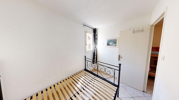 APPARTEMENT T3 (2 cabines) de 37m2 à Saint pierre la mer Piscine, tennis et parking privatif