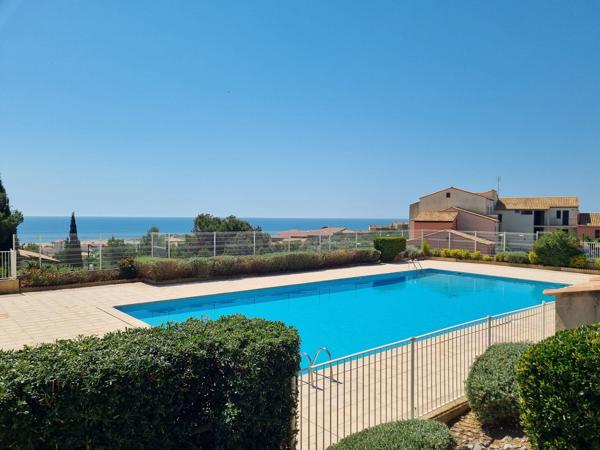 APPARTEMENT T3 (2 cabines) de 37m2 à Saint pierre la mer Piscine, tennis et parking privatif