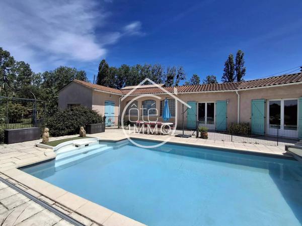 Prigonrieux: Maison atypique d'architecte de 125m² avec piscine et vue étang