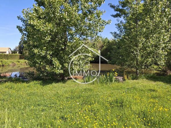 Prigonrieux: Maison atypique d'architecte de 125m² avec piscine et vue étang