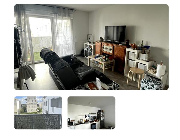 Appartement à vendre 3 pièces 65 m² Cenon