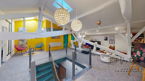 Bazas centre maison rénovée, 6 ch, avec jardin
