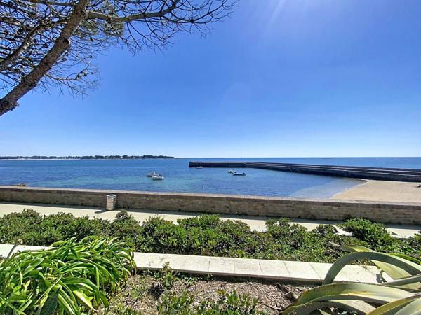 Concarneau  exceptionnel  terrain a batir de 512 m²  à 50 m de la mer  dans un endroit très calme  .