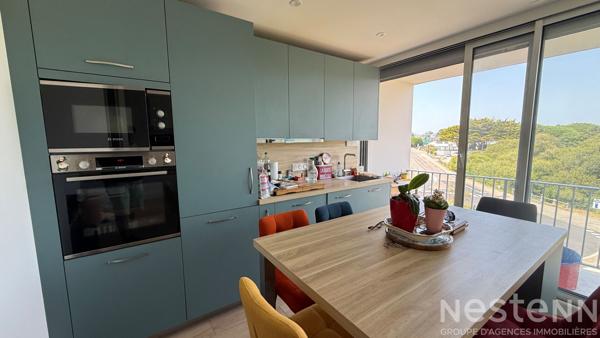 Quiberon - Appartement avec une chambre avec garage et cave, proche de la plage