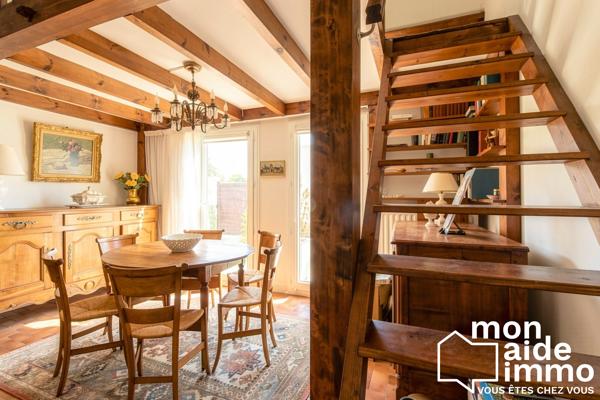 Maison de plain pied 3 chambres, grand jardin