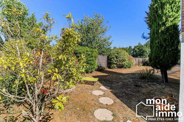 Maison de plain pied 3 chambres, grand jardin