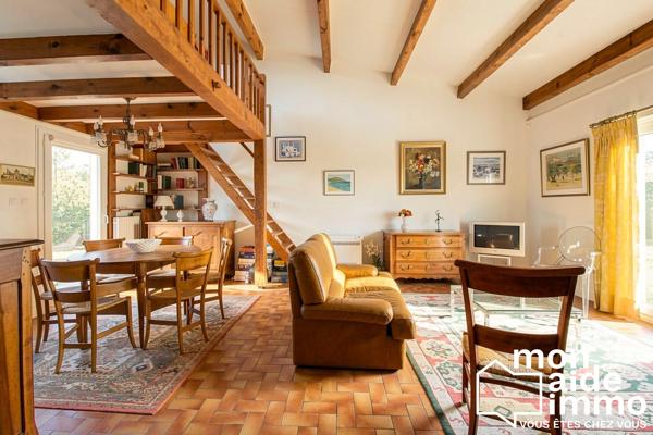 Maison de plain pied 3 chambres, grand jardin