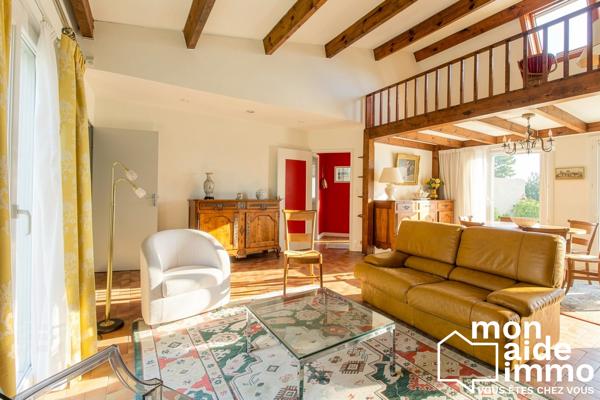 Maison de plain pied 3 chambres, grand jardin