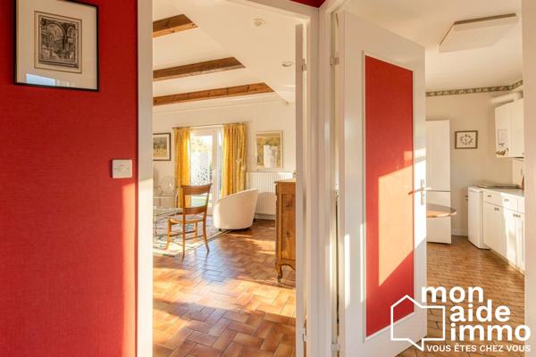 Maison de plain pied 3 chambres, grand jardin