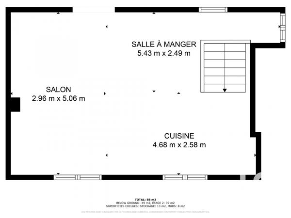 Maison à vendre 3 pièces 74 m² Mérinchal