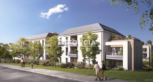 À vendre Appartement 4 pièces 90 m² - Châteaugiron 35410