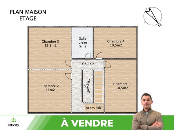 Maison
         6 pièces
        - 102 m² Exclusivité 127 000 € *