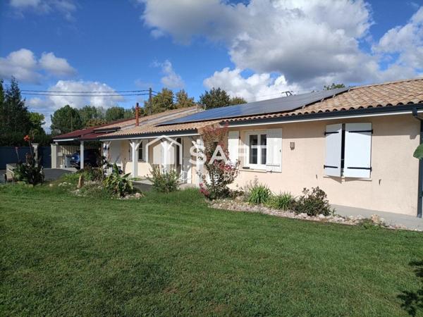 Maison 5chambres sur beau terrain clos de 1045m²