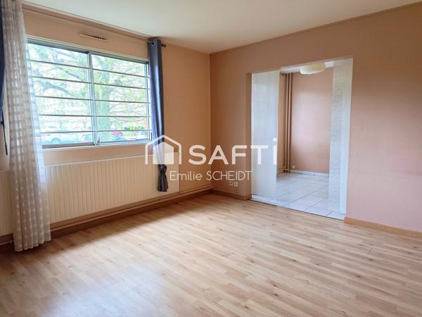 Appartement 2 pièces de 39 m², 1 chambre, 1 cave