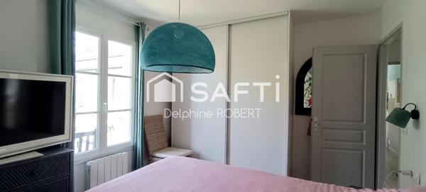 Maison plain-pied, 3 chambres, véranda, piscine