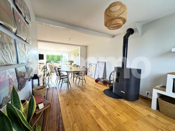 Maison lumineuse avec extension récente – 4 chambres – Guipavas – quartier calme