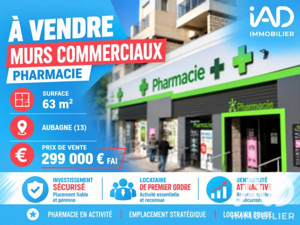 Murs commerciaux  à vendre 63 m² Aubagne