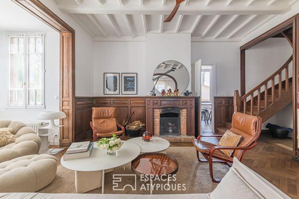 Maison bourgeoise au charme d’antan revisitée