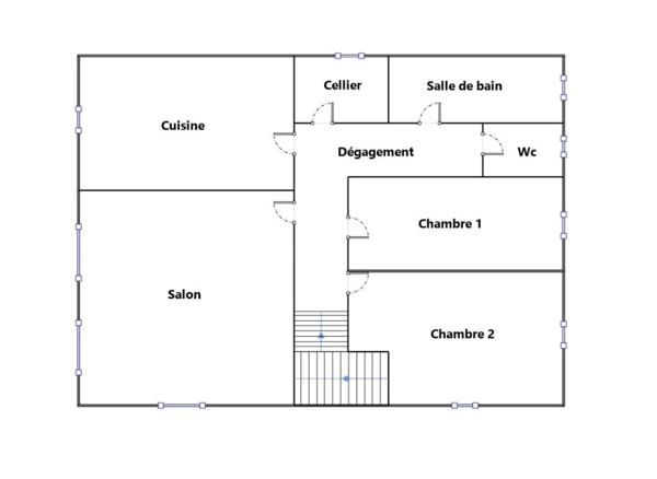 Maison à vendre 4 pièces LIBOURNE (33)
