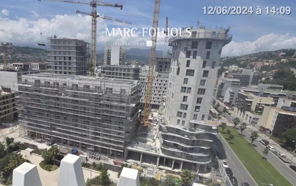 Nice – Programme neuf 4 pièces, terrasses de 40m2 et parking