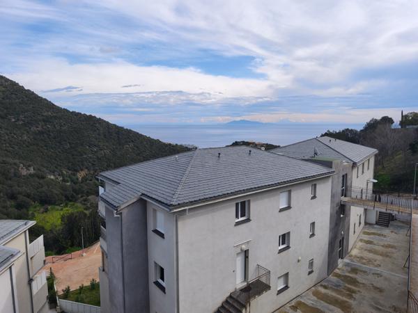 Ville-di-Pietrabugno (20200) Appartement T2 de 55m2 - Magnifique vue mer