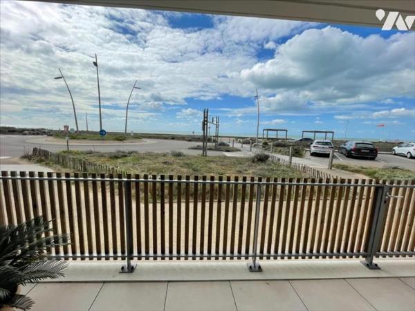 Face mer avec terrasse de 12m²