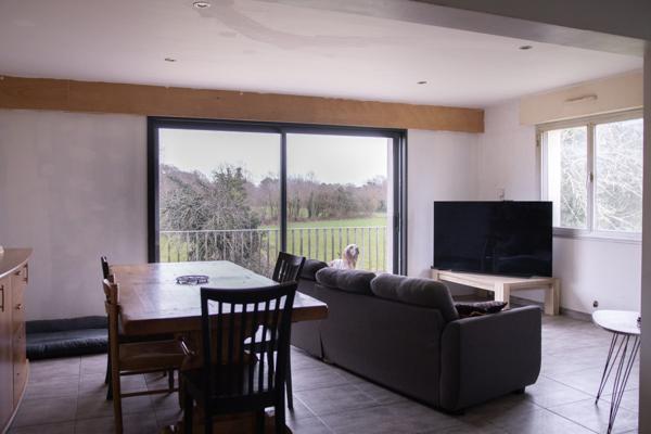 Maison familiale avec grand terrain