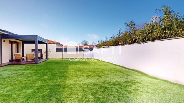 Une maison contemporaine d’exception à Cestas, pensée pour conjuguer élégance, confort et art de vivre.