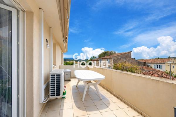 Appartement 3 pièces Mouans-Sartoux - dernier étage, terrasse et garage.