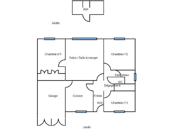Maison
         4 pièces
        - 67 m² 138 000 € *