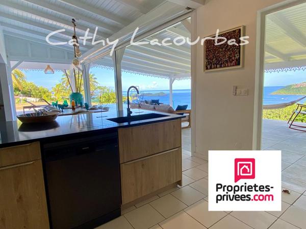 Villa d'exception avec vue mer panoramique - Bouillante