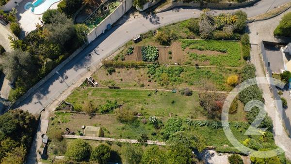 Terrain à vendre  1529 m2 VALLAURIS - 06